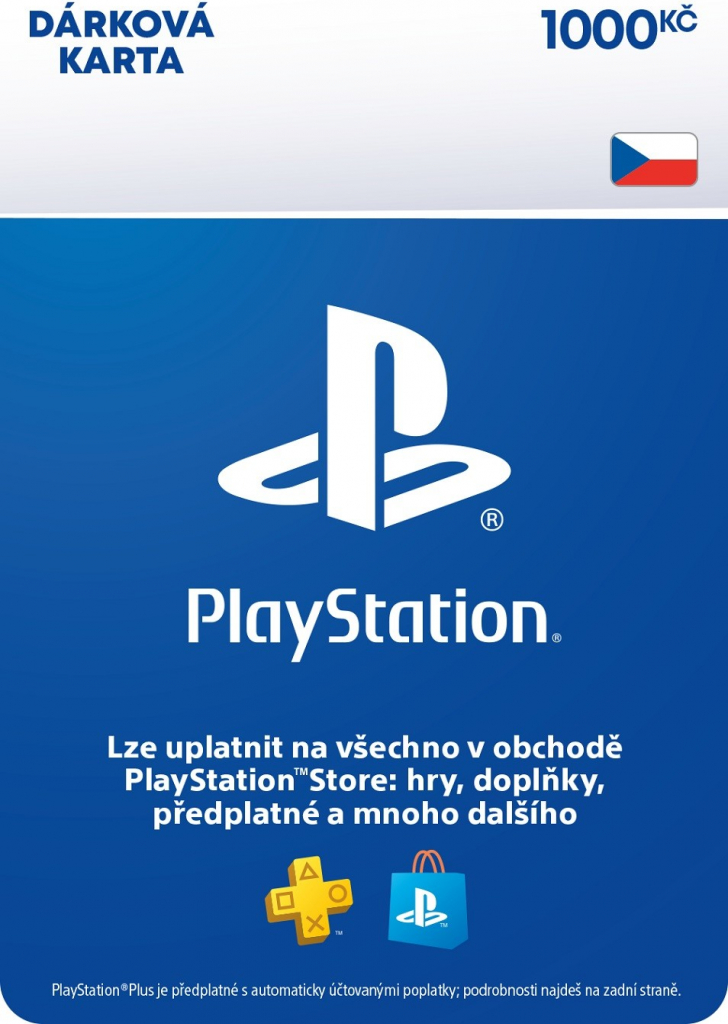 PlayStation Store 1000 Kč od 940 Kč - Heureka.cz