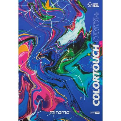 MITAMA A4 čtverečkovaný modrý mramor – Sleviste.cz