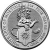 The Royal Mint stříbrná mince Queen's Beasts White Lion of Mortimer 2020 2 Oz