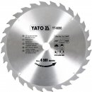 Yato pilový kotouč 350x30mm 28 zubů na dřevo YT-6080