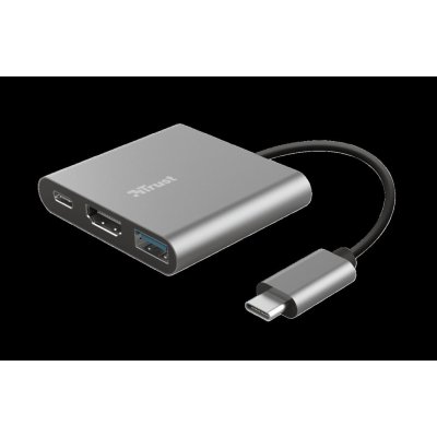 Trust Dalyx 3-in-1 Multiport USB-C Adapter 23772 – Sleviste.cz