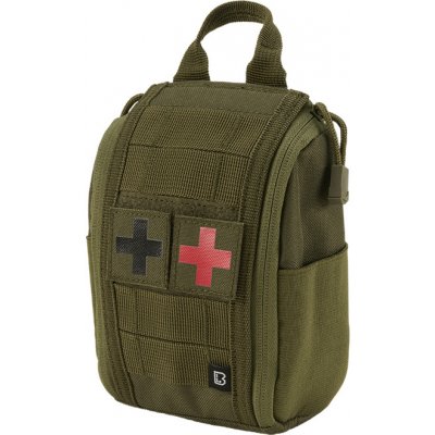 Brandit Pouzdro na zdravotní potřeby Molle First Aid Pouch Premium olivové – Zbozi.Blesk.cz