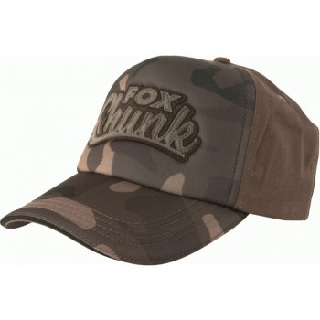 Fox Kšiltovka Chunk Camo Solid Back Baseball Cap