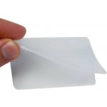 Fólie laminovací 54x86 mm, 125 mic, na kreditní karty,100 ks – Zboží Mobilmania
