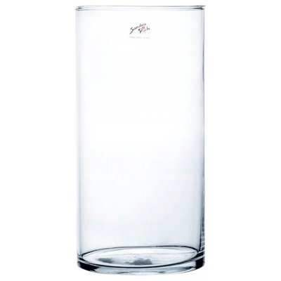 Váza Sandra Rich Cyli, skleněná, výška: 300 mm, průměr: 150 mm – Hledejceny.cz