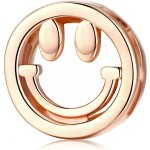 P&J Jewellery Zlatý klip Reflexions Smajlík RFCH11 – Zboží Mobilmania