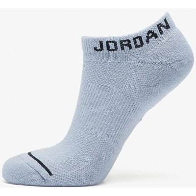 Jordan Everyday Max No Show Socks 3-Pack Black/ White/ Wolf Grey – Zboží Mobilmania