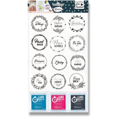 Aladine Razítka Stampo With Love Příležitosti – Sleviste.cz