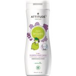 Attitude Dětské tělové mýdlo a šampon 2 v 1 Little leaves s vůní vanilky a hrušky 473 ml – Hledejceny.cz