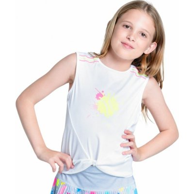 Lucky in Love Smash That Ball Tank white – Zboží Dáma