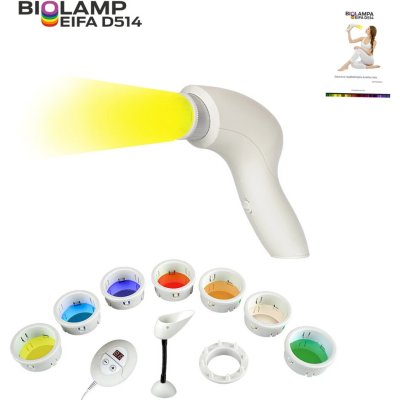 Eifa 4 x Biolampa D514 + kolorterapie 7 filtrů – Zboží Mobilmania