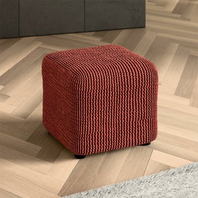 GA.I.CO napínací potah bielastický COSTINA měděná na taburet 40 x 40 x 40 cm – Zboží Mobilmania