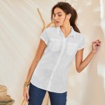 Blancheporte košile s krátkými rukávy bílá – Zboží Mobilmania