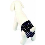 Camon Fialové hárací kalhotky Dots pro fenky obvod 26 cm Černá – Sleviste.cz