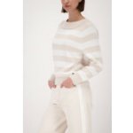 Monari dámský svetr 410289 125 béžovobílý – Zbozi.Blesk.cz