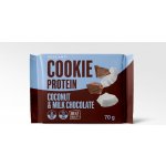 Descanti Cookie Protein Coconut & Milk Chocolate 70 g – Zboží Mobilmania