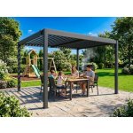 Lanit Plast hliníková bioklimatická pergola Basic 4 x 3 m LG4293 – Sleviste.cz