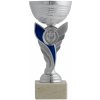 Pohár a trofej WORKSHOP C130 stříbrno-modrý