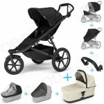 Thule Set 7v1 Urban Glide 3 Black 2024 + pláštěnka + ochranná síť + madlo + korba Soft beige + pláštěnka + ochranná síť na korbu – Sleviste.cz