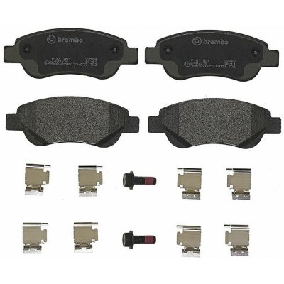 Sada brzdových destiček, kotoučová brzda BREMBO P 61 081 – Hledejceny.cz