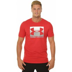 Under Armour pánské tričko Boxed Červené