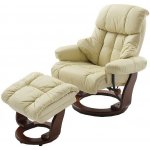 MC Akcent Habi Polohovací krémová / ořech – Zboží Mobilmania