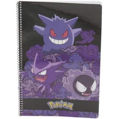 CyP Brands Spirálový sešit Pokémon Gengar A4 – Zboží Mobilmania