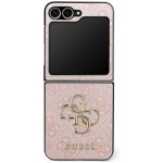 Guess PU 4G Metal Logo Samsung Galaxy Z Flip 7 Pink 143210 – Zboží Živě