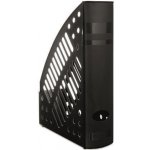 Stojan na časopisy, černý, plastový, 70 mm, DONAU – Sleviste.cz