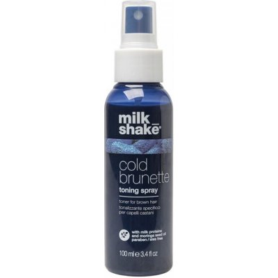 Milk Shake Cold Brunette Toning Spray tónovací sprej pro hnědé vlasy 100 ml – Hledejceny.cz