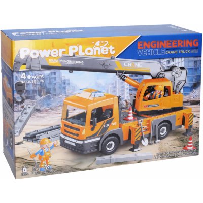 Wiky Autojeřáb s efekty stavebnice 41cm – Hledejceny.cz