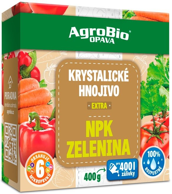AgroBio Extra NPK zelenina 400 g