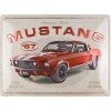 Obraz Postershop Plechová cedule: Ford Mustang GT 1967 Red Metallic Edition - 40x30 cm