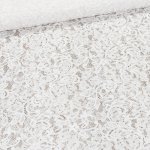 Šatovka / krajka LILI 1 elastická, bílá, š.150cm (látka v metráži) – Hledejceny.cz