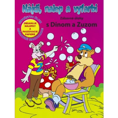 Zábavné úlohy s Dinom a Zuzom - Foni book – Zboží Mobilmania