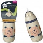 Tommee Tippee netekoucí termohrnek Superstar s brčkem Grey 266 ml – Zboží Dáma