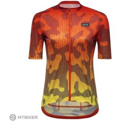 GORE Rain Camo Jersey Womens fireball