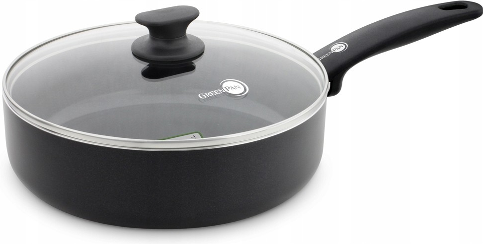 GreenPan Hluboká na soté Cambridge Black 24 cm