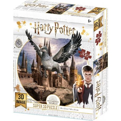 CurePink 3D Harry Potter: Klofan Buckbeak 300 kusů