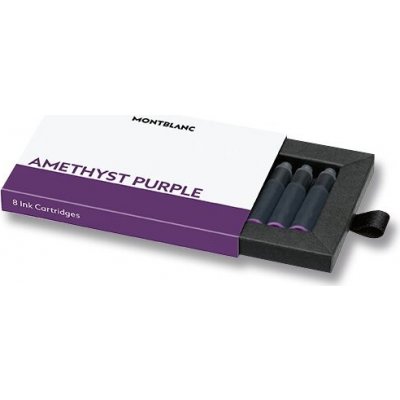 Montblanc Inkoustové bombičky Amethyst Purple 8 ks 1503/7128200 – Zboží Mobilmania