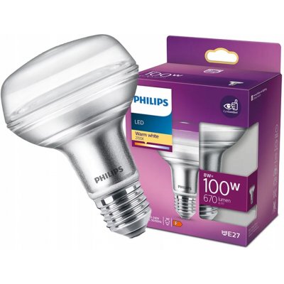 Philips 8718699773915 LED žárovka 1x8W E27 670lm 2700K teplá bílá, Eyecomfort – Hledejceny.cz