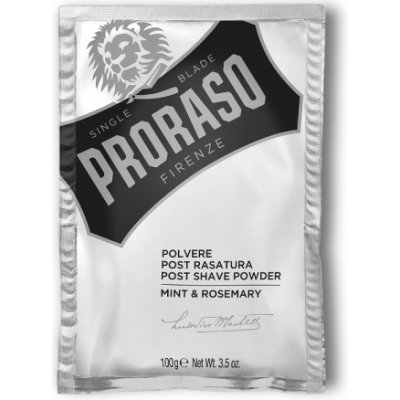 Proraso zásyp po holení Mint & Rosemary 100 g – Zboží Dáma