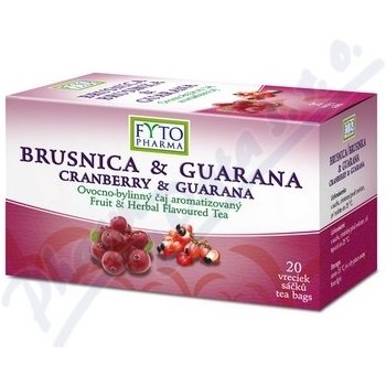 Fytopharma Ovocno bylinný čaj Brus. Guarana 20 x 2 g