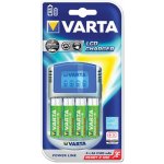 Varta LCD Charger + 4x AA 2600 mAh R2U & 12V & USB 57070201451 – Zboží Mobilmania