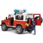 Bruder 2596 Land Rover hasiči s figurkou hasiče – Hledejceny.cz