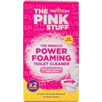 The Pink Stuff zázračný čistící pěnivý prášek na toalety 3 ks – Hledejceny.cz