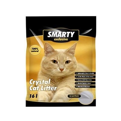 Podestýlka Smarty Exclusive silikát bez vůně 16 l – Zboží Mobilmania