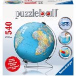 Ravensburger 3D puzzleball Globus anglický 540 ks – Zboží Mobilmania