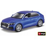 Bburago Audi SQ8 modrá 1:32 – Zboží Mobilmania