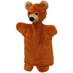 Moravská ústředna Brno maňásek s nohama Medvídek béžový 28 cm – Sleviste.cz